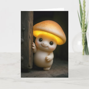 Glowing Birthday Mushroom Munchkin Kaart