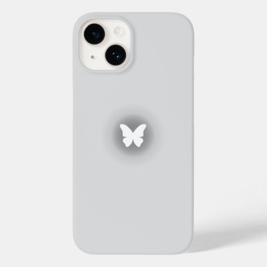 Glowing Butterfly Pastel Case-Mate iPhone Case (Achterkant)