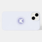 Glowing Butterfly Pastel Case-Mate iPhone Case (Achterkant (horizontaal))