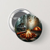 Glowing Campfire Adventure Button (Voorkant /achterkant)