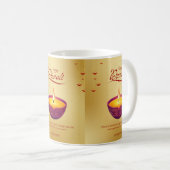 Glowing Candle Mug Koffiemok (Voorkant rechts)