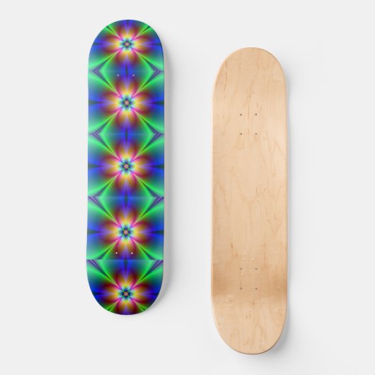 Glowing Colors Skateboard (Voorkant)