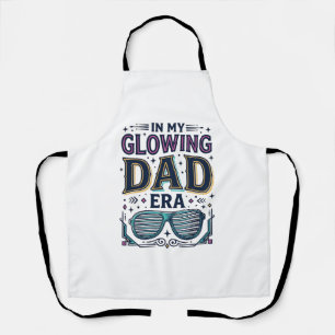 Glowing Dad Era Retro Neon Zonnebril Shirt_1 Schort