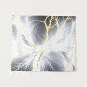 Glowing Energy Tree Abstract wandtapijt Wandkleed (Voorkant (horizontaal))