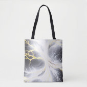 Glowing Energy Tree Abstracte Canvas tas (Voorkant)