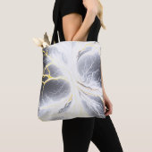 Glowing Energy Tree Abstracte Canvas tas (Dichtbij)