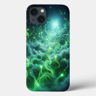 Glowing Green Energy Phone Hoesje - Mystieke Neon