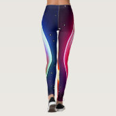Glowing Happy Orb Emoji Leggings (Achterkant)