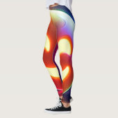 Glowing Happy Orb Emoji Leggings (Links)