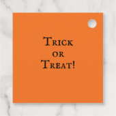 Glowing Haunted Mansion Halloween Bedankjes Labels (Achterkant)