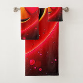 Glowing Heart Eyes Emotion Bad Handdoek (Insitu)