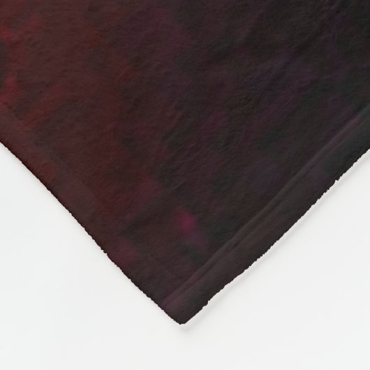 Glowing Heart Eyes Emotion Fleece Deken (Hoek)