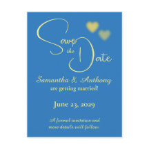 Glowing Hearts Bewaar de datum