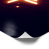 glowing image of a heart with cupid's arrow perfect poster (Hoek)