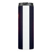 glowing image of a heart with cupid's arrow thermosbeker (Achterkant)