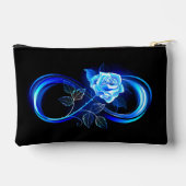 Glowing infinity with blue rose etui (Achterkant)