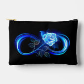 Glowing infinity with blue rose etui (Voorkant)