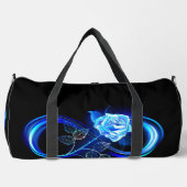 Glowing infinity with blue rose plunjezak (Voorkant)