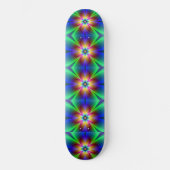 Glowing Kleuren Skateboard (Voorkant)