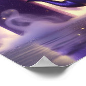 Glowing Letter K Halloween Wall Art for Kids Room Poster (Hoek)