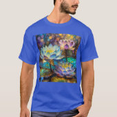 Glowing Lotus Flowers Trio T-shirt (Voorkant)
