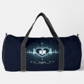 Glowing Medical Heartbeat Pulse EMT Design Plunjezak (Voorkant)