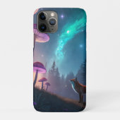 Glowing Mushroom Forest Fox Fantasy Art Case-Mate iPhone Case (Achterkant)