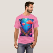 Glowing Mushroom Magic T-shirt (Voorkant volledig)
