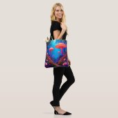 Glowing Mushroom Magic Tote Bag (Op model)