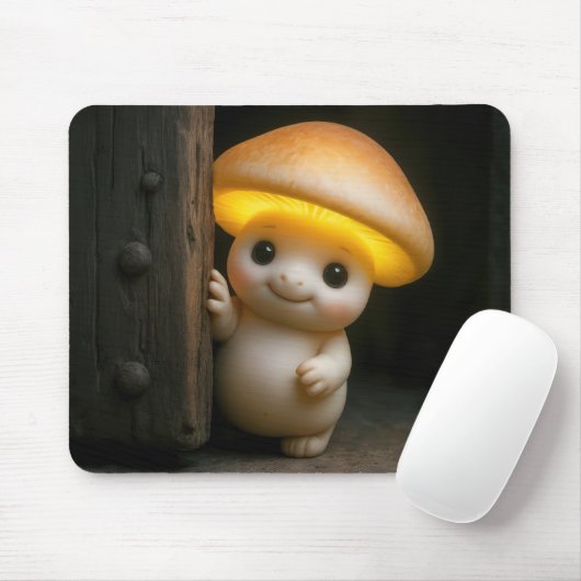 Glowing Mushroom Munchkin Muismat (Met muis)