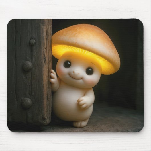 Glowing Mushroom Munchkin Muismat (Voorkant)