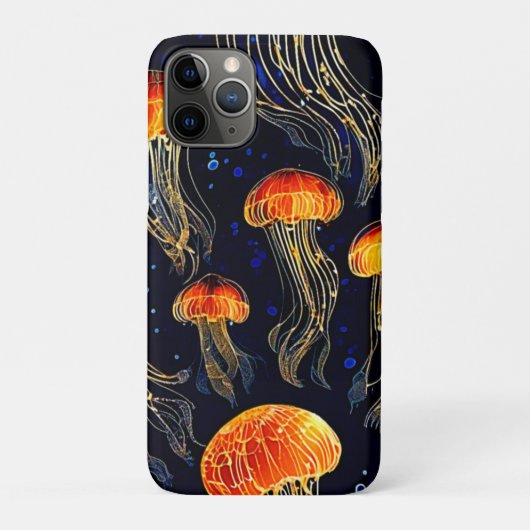 Glowing Ocean Jellyfish Art Case-Mate iPhone Case (Achterkant)