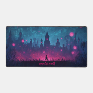 Glowing Pink Fairy World Bureaumat