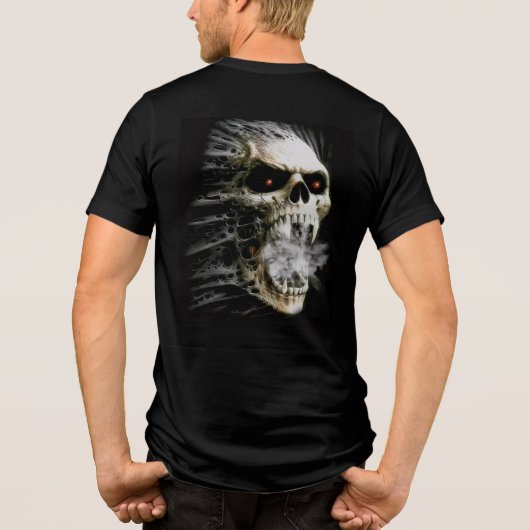 Glowing Skull - T-shirt (Achterkant)
