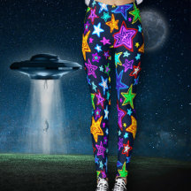 Glowing Stars Patroon Donkerblauw