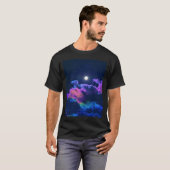 Glowing Think Chicago Abstracte Wezens T-shirt (Voorkant volledig)