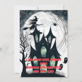 Glowing Windows Haunted House Kaart