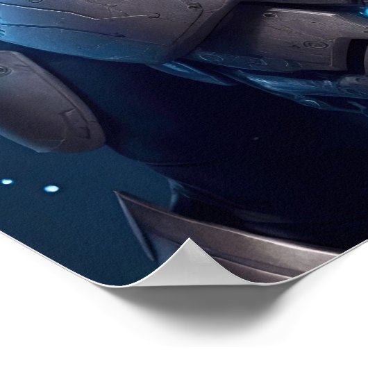 Glowing Zeus Cyborg Poster (Hoek)