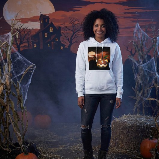 Glows Halloween Pumpkin Spooky Hoodie