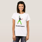Glowstick Samurai T-shirt (Voorkant volledig)