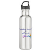 GlowTonic: Glow On The Go Waterfles – 24 oz Waterfles (Voorkant)