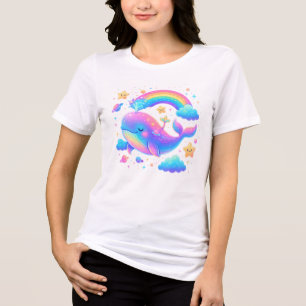 Glowwhale Kawaii Cosmic Whale Shirt
