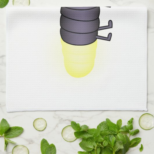 Glowworm Theedoek (Gevouwen)