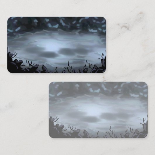 Glowy Clearing Visitekaartje (Voorkant / Achterkant)