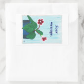 Gloxinia African Violet Flower Custom Stickers (Tas)