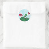 Gloxinia African Violet Flower Stickers (Tas)