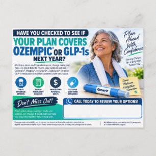 GLP-1 Medicare Geneesmiddelenplan Beoordelingsagen Briefkaart