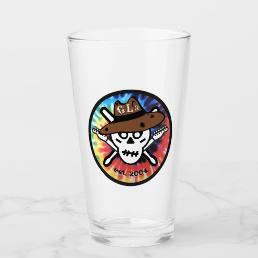 GLR SKully Pint Glass Glas (Voorkant)