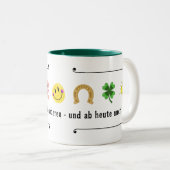 Glück haben nur die anderen tweekleurige koffiemok (Voorkant rechts)