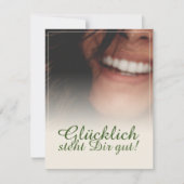 Glücklich steht Dir gut. (Voorkant)